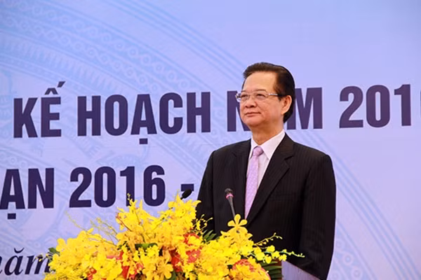 Thủ tướng Nguyễn Tấn Dũng phát biểu chỉ đạo hội nghị.