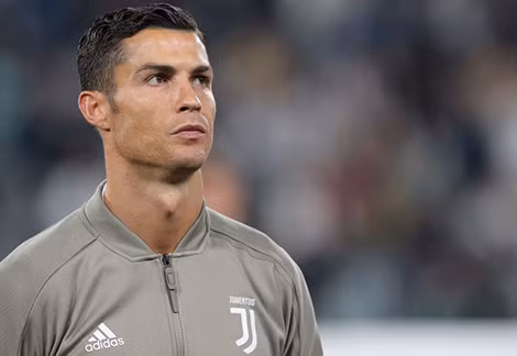 Cristiano Ronaldo đang chơi cho CLB Juvenstus ở Italia. Ảnh: Daily Mail.