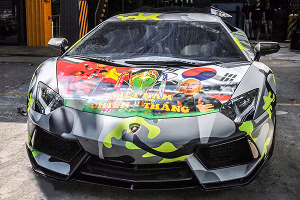 Hình ảnh mới nhất của chiếc Lamborghini Aventador.