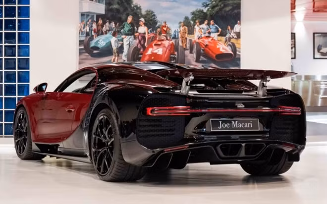 Mặc dù là xe cũ, nhưng chiếc Bugatti Chiron này gần như hoản hảo.