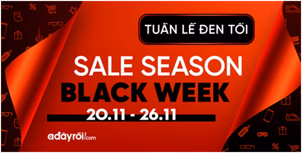 Tuần lễ đen tối có rất nhiều ưu đãi hấp dẫn cho tín đồ shopping.