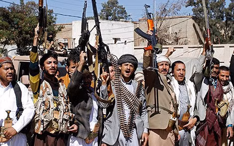 Chiến binh Houthi tại Yemen.