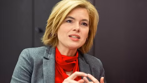 Bà Julia Klockner, tân Bộ trưởng Nông nghiệp.