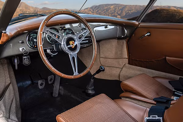 Thiết kế cabin xe Porsche 356.