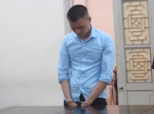 Bị cáo Khoa tại phiên xử.