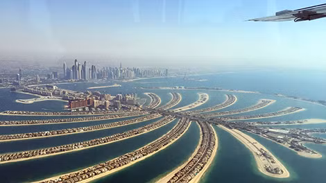 Du lịch Dubai thành công một phần nhờ vào những thắng cảnh nhân tạo.