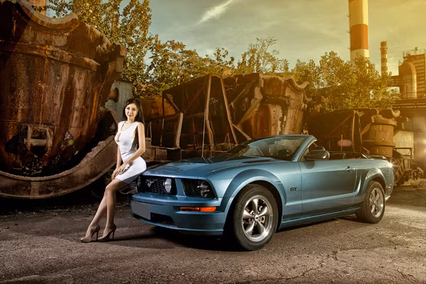 Ford Mustang là mẫu xe cơ bắp đặc trưng của Mỹ.