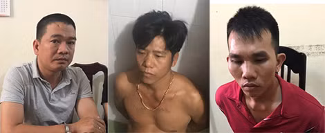 Các đối tượng Trần Ngọc Hưng, Nguyễn Thùy Viễn và Nguyễn Mạnh Trường.