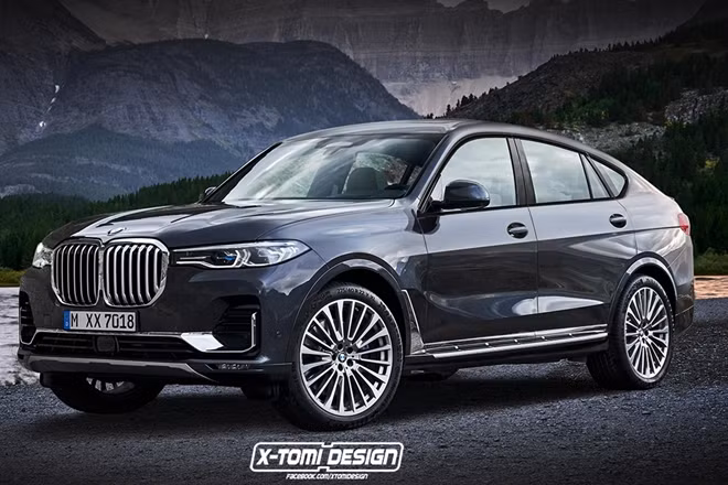BMW X8 Concept. Ảnh: X-Tomi Design.