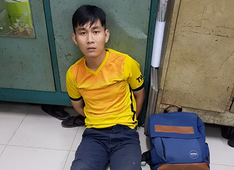 Trương Hoàng Trưởng - đối tượng cướp cửa hàng tiện ích và đâm nhiều người bị thương.