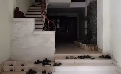Ngôi nhà mà Phương và đồng phạm từng có thời gian thuê để nuôi người bán thận.