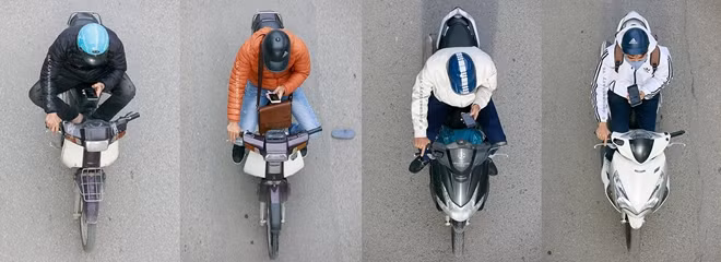 Mo-bike phone. Hà Nội, 11-2018.