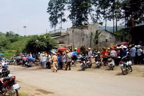 Hiện trường vụ án.