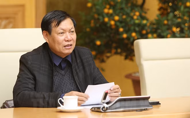 Thứ trưởng Bộ Y tế Đỗ Xuân Tuyên. Ảnh: VGP. Thứ trưởng Bộ Y tế Đỗ Xuân Tuyên. Ảnh: VGP.