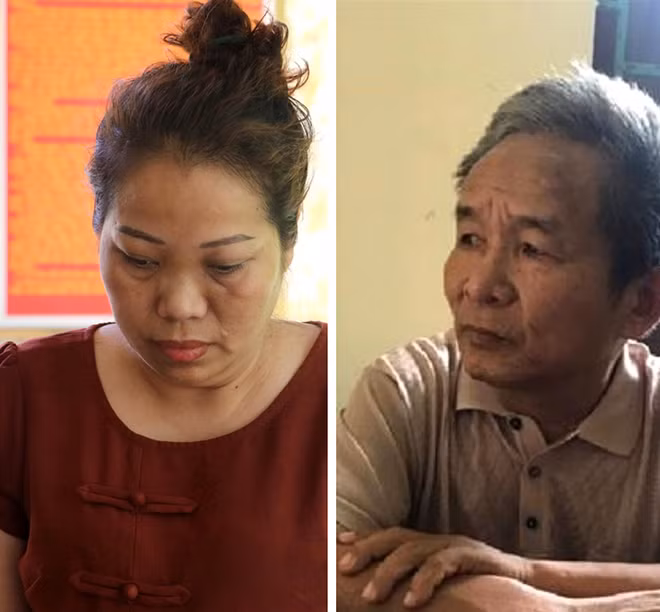 Hai đối tượng Tuyết và Tuyên trong đường dây lừa chạy việc vào bệnh viện, chiếm đoạt gần 5 tỉ đồng.