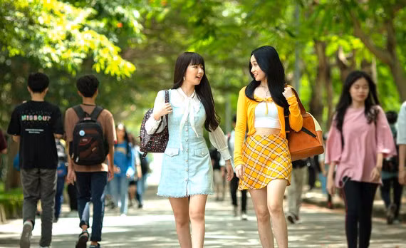 Các diễn viên trẻ trong phim “Thiên thần hộ mệnh”.