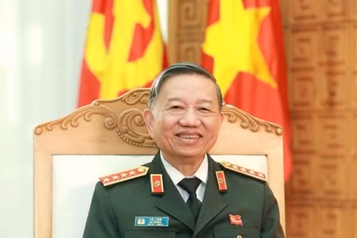 Đại tướng Tô Lâm, Ủy viên Bộ Chính trị, Bộ trưởng Bộ Công an.