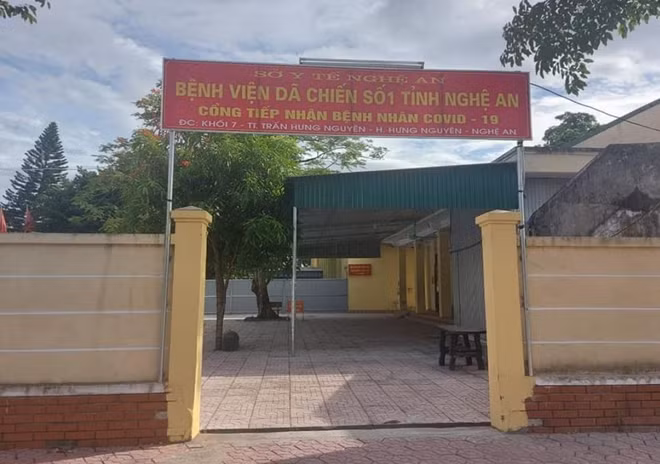 Bệnh viện dã chiến chính thức đi vào hoạt động.