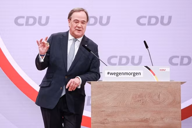 Ông Armin Laschet - người vừa được bầu làm Chủ tịch CDU.