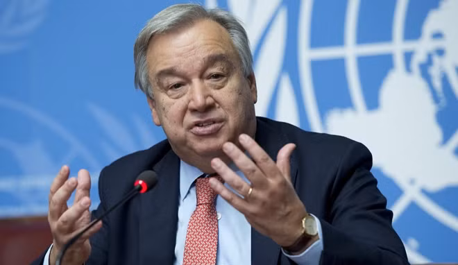 Đương kim Tổng Thư ký Liên Hợp Quốc Antonio Guterres đang tìm kiếm sự ủng hộ cho nhiệm kỳ 2. Ảnh: Getty