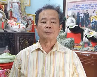 PSG,TS Phạm Ngọc Trung. Ảnh: Đình Sơn.