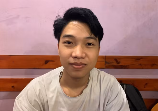 Sinh viên Nguyễn Quốc Bảo.