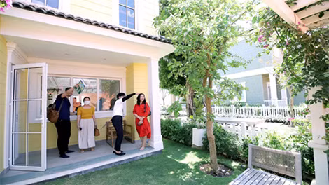 Biệt thự biển là một trong những sản phẩm second home nổi bật được nhiều nhà đầu tư ưa chuộng. Ảnh: Biệt thự mẫu Florida tại dự án NovaWorld Phan Thiet
