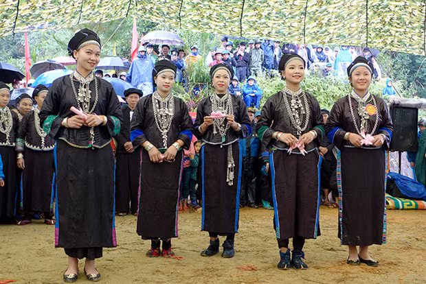 Dân ca Nùng ở Hà Giang có nhiều nét khác biệt so với Lạng Sơn, Cao Bằng.