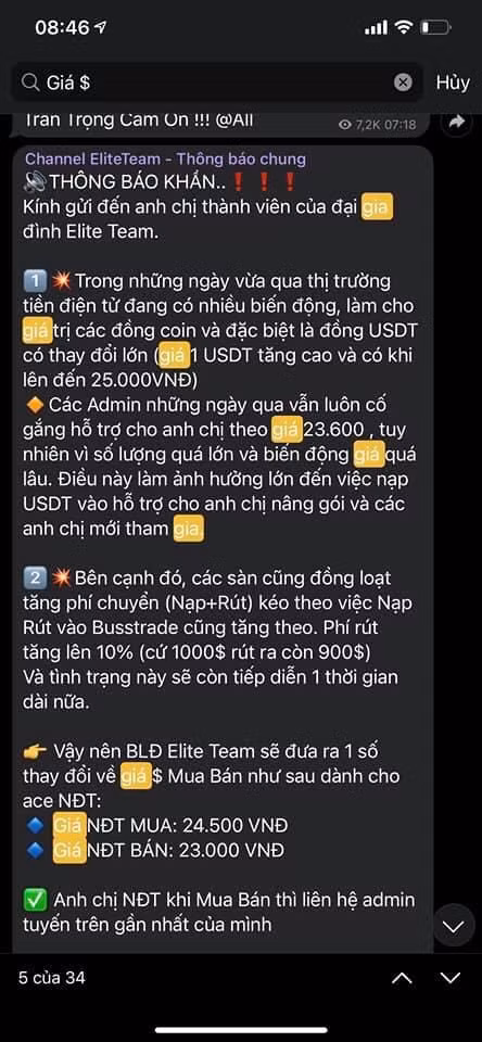 Lời quảng cáo có cánh của một trong những người đứng đầu Busstrade.