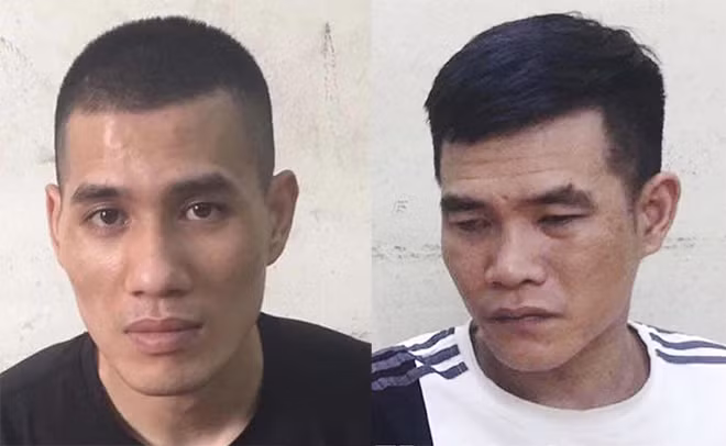 Lê Văn Giang và Trần Đức Hùng.