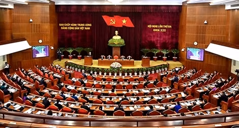 Khai mạc Hội nghị lần thứ năm Ban Chấp hành Trung ương Đảng khóa XIII ảnh 4