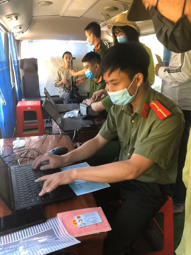 Xe cấp CCCD lưu động tạo điều kiện thuận lợi cho người dân tại tỉnh Thanh Hóa.