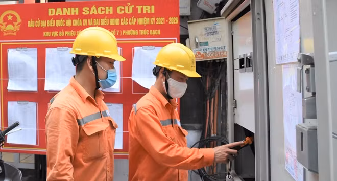 Kiểm tra đảm bảo an toàn điện.