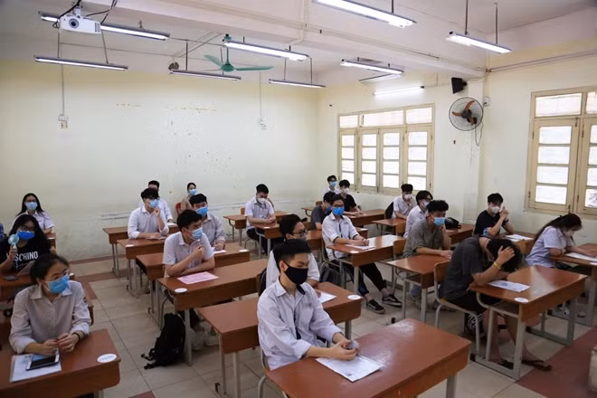 Môi trường học đường luôn là một lĩnh vực nhạy cảm nhưng cũng là kho đề tài lớn. Ảnh: Nguyễn Bình.