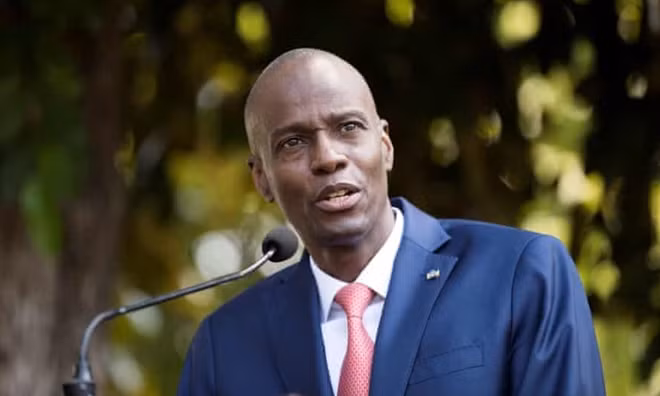 Cố Tổng thống Haiti Jovenel Moise.