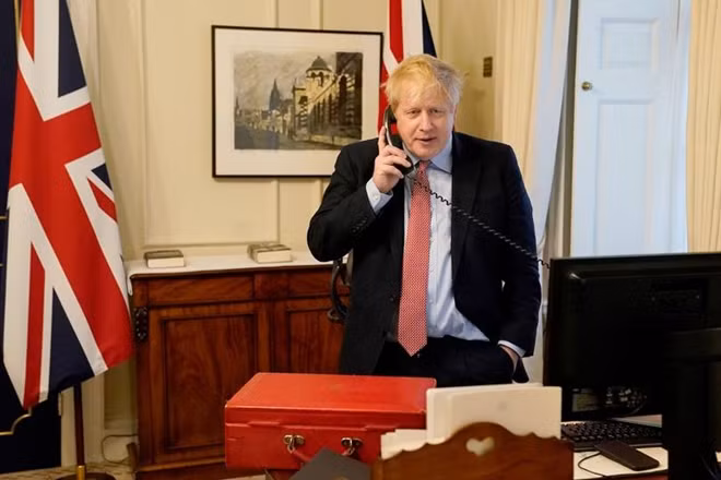 Thủ tướng Anh Boris Johnson.