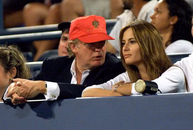 Ông Donald Trump và bà Melania, năm 1999. Ông Donald Trump và bà Melania, năm 1999.