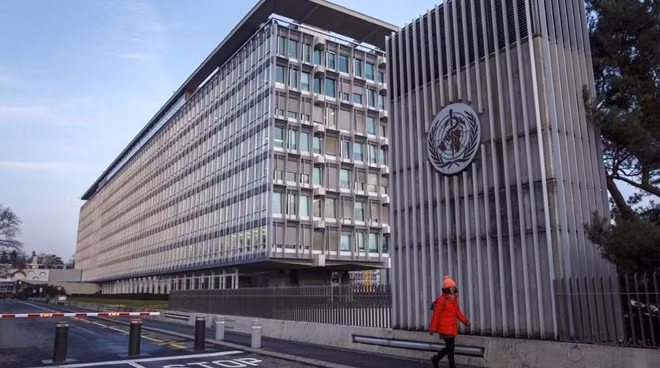 WHO có trụ sở chính ở Geneva, Thụy Sĩ.