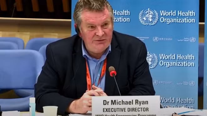 Giám đốc điều hành chương trình khẩn cấp y tế tại WHO Mike Ryan cảnh báo thiếu hụt ngân sách. Ảnh: WHO.