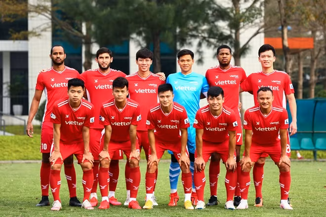 CLB Viettel là đại diện duy nhất của Việt Nam tại AFC Champions League 2021. Ảnh: Viettel FC