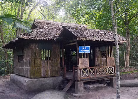 Nhà của cố Thủ tướng Võ Văn Kiệt tại Trung ương Cục Miền Nam.