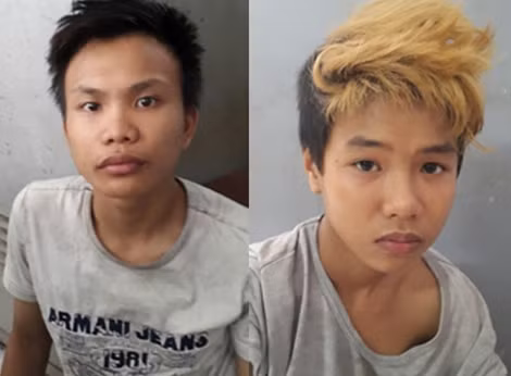 Hai đối tượng bị Công an quận 4 bắt giữ.