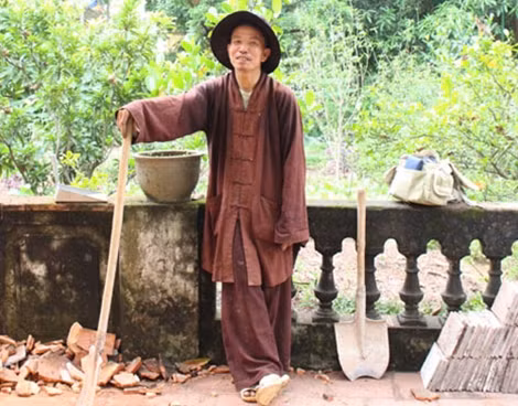 Sư thầy Thích Đạo Cảnh luôn cố gắng rèn luyện sức khỏe để có thể hiến thêm nhiều bộ phận cơ thể khác.