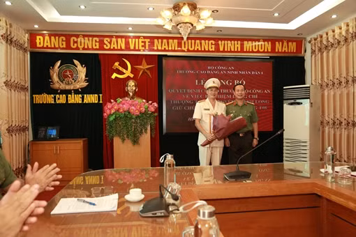 Trường Cao đẳng CSND II có tân Phó Hiệu trưởng ảnh 3