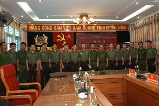 Hội nghị tổng kết phong trào thi đua “Vì An ninh Tổ quốc” cụm thi đua các trường Cao đẳng CAND