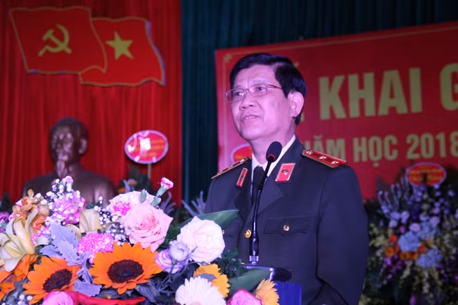 Thứ trưởng Nguyễn Văn Sơn phát biểu chỉ đạo tại lề khai giảng