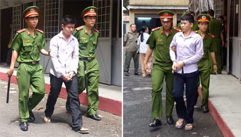 Ngô Thanh Sơn Trường và Nguyễn Văn Tuấn ngày ra tòa. Ngô Thanh Sơn Trường và Nguyễn Văn Tuấn ngày ra tòa.