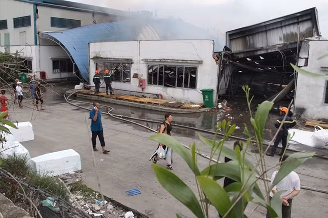 Hiện trường vụ cháy