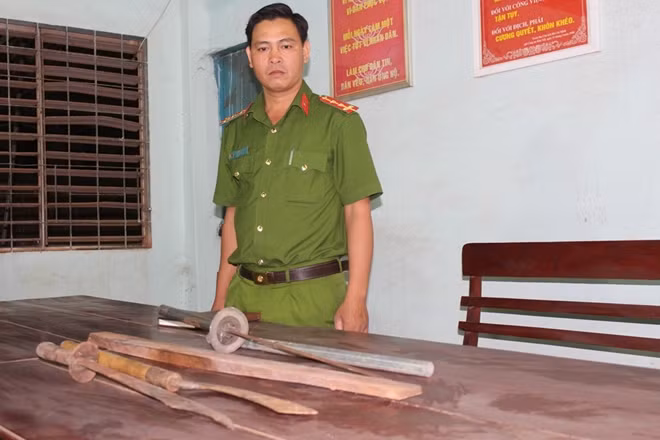 Tang vật thu giữ sau các vụ truy bắt