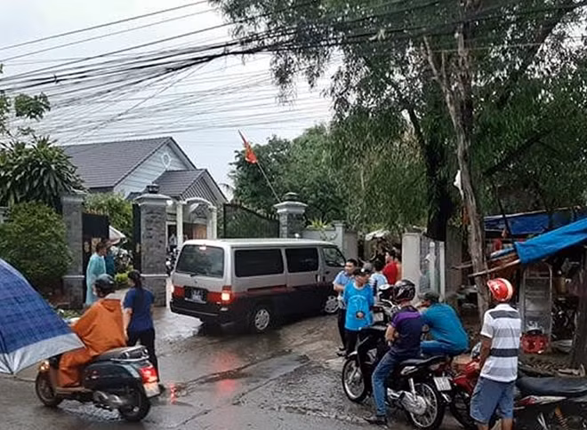 Hiện trường vụ án (ảnh C.H)